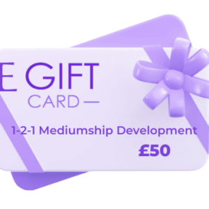 1-2-1 Mediumship Development gift card